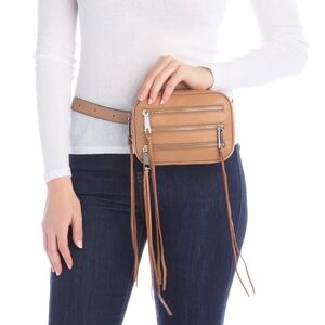 NWT Rebecca Minkoff 3 Zip Belt Bag